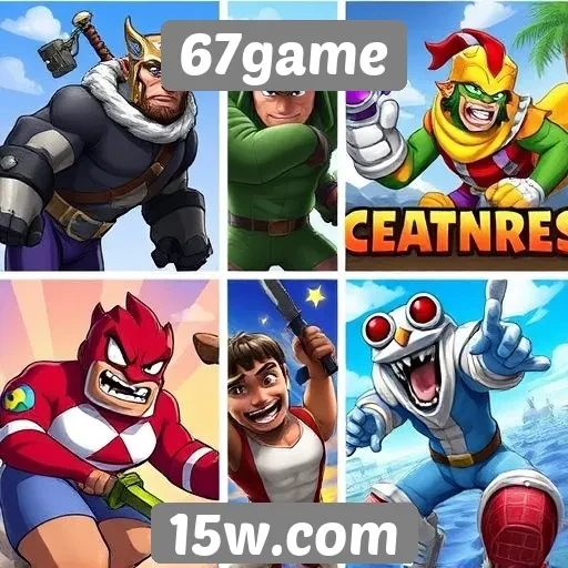 Comparação entre jogos populares do 67game